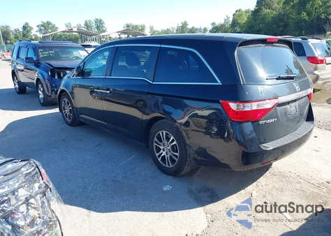 2011 Honda Odyssey Ex-L z USA, uszkodzony, nr VIN 5FNRL5H68BB038228